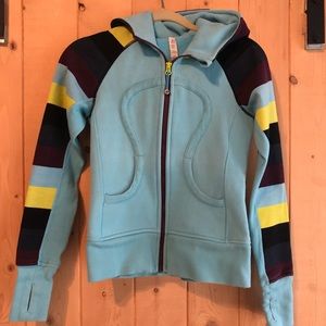 Lululemon scuba zip up sweatshirt size 2